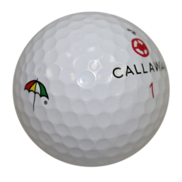 Arnold Palmer Personal Callaway Umbrella Ball 