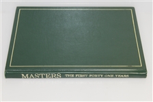 Masters: The First Forty One Years Initial Annual Book w/ Card