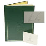 1978 Masters Tournament Annual Book w/ Card - Signed By Winner Gary Player JSA ALOA