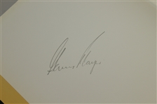 1978 Masters Tournament Annual Book w/ Card - Signed By Winner Gary Player JSA ALOA