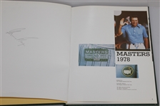 1978 Masters Tournament Annual Book w/ Card - Signed By Winner Gary Player JSA ALOA