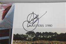 1980 Masters Tournament Annual Book - Signed By Winner Seve Ballesteros JSA ALOA