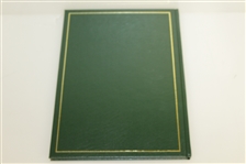 1981 Masters Tournament Annual Book - Signed By Winner Tom Watson JSA ALOA