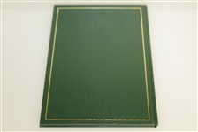 1982 Masters Tournament Annual Book - Signed By Winner Craig Stadler JSA ALOA