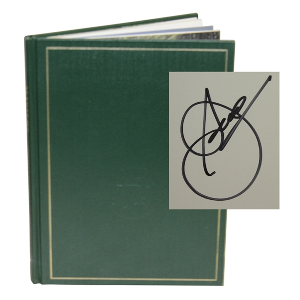 1983 Masters Tournament Annual Book - Signed By Winner Seve Ballesteros JSA ALOA