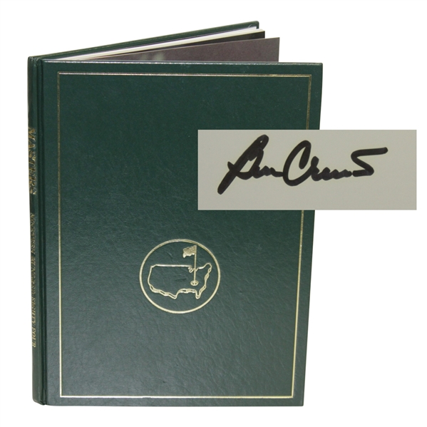 1984 Masters Tournament Annual Book - Signed By Winner Ben Crenshaw JSA ALOA