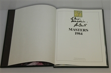 1984 Masters Tournament Annual Book - Signed By Winner Ben Crenshaw JSA ALOA