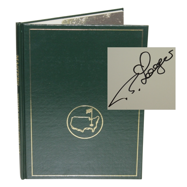 1985 Masters Tournament Annual Book - Signed By Winner Bernard Langer JSA ALOA