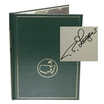 1985 Masters Tournament Annual Book - Signed By Winner Bernard Langer JSA ALOA