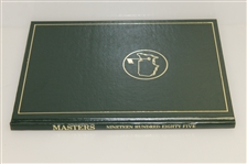 1985 Masters Tournament Annual Book - Signed By Winner Bernard Langer JSA ALOA