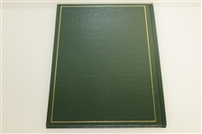 1985 Masters Tournament Annual Book - Signed By Winner Bernard Langer JSA ALOA