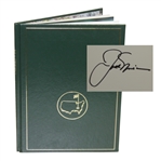 1986 Masters Tournament Annual Book - Signed By Winner Jack Nicklaus JSA ALOA