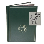 1987 Masters Tournament Annual Book - Signed By Winner Larry Mize JSA ALOA