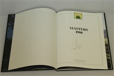 1988 Masters Tournament Annual Book - Signed By Winner Sandy Lyle JSA ALOA