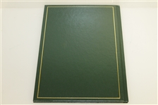 1988 Masters Tournament Annual Book - Signed By Winner Sandy Lyle JSA ALOA