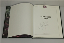 1989 Masters Tournament Annual Book - Signed By Winner Nick Faldo JSA ALOA