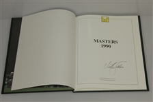 1990 Masters Tournament Annual Book - Signed By Winner Nick Faldo JSA ALOA