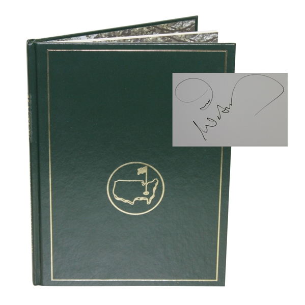 1991 Masters Tournament Annual Book - Signed By Winner Ian Woosnam JSA ALOA