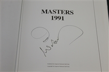 1991 Masters Tournament Annual Book - Signed By Winner Ian Woosnam JSA ALOA