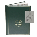 1992 Masters Tournament Annual Book - Signed By Winner Fred Couples JSA ALOA