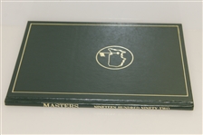 1992 Masters Tournament Annual Book - Signed By Winner Fred Couples JSA ALOA