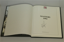 1992 Masters Tournament Annual Book - Signed By Winner Fred Couples JSA ALOA