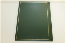 1992 Masters Tournament Annual Book - Signed By Winner Fred Couples JSA ALOA