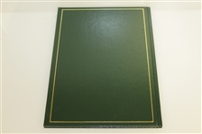 1993 Masters Tournament Annual Book - Signed By Winner Bernard Langer JSA ALOA