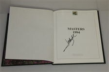 1994 Masters Tournament Annual Book - Signed By Winner Joes Maria Olazabal JSA ALOA