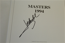 1994 Masters Tournament Annual Book - Signed By Winner Joes Maria Olazabal JSA ALOA