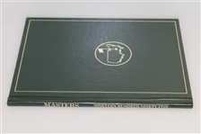 1995 Masters Tournament Annual Book - Signed By Winner Ben Crenshaw JSA ALOA