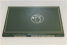 1996 Masters Tournament Annual Book - Signed By Winner Nick Faldo JSA ALOA