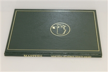 1998 Masters Tournament Annual Book - Signed By Winner Mark O' Meara JSA ALOA