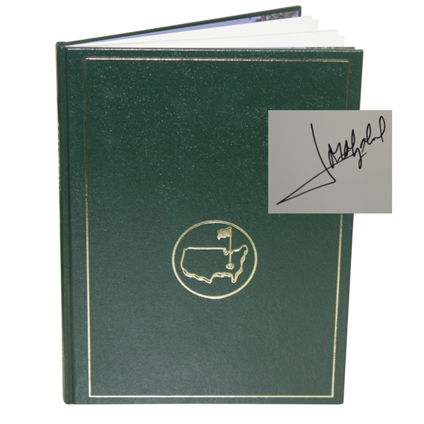Jose Maria Olazabal Signed 1999 Masters Tournament Annual Book JSA ALOA