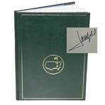 Jose Maria Olazabal Signed 1999 Masters Tournament Annual Book JSA ALOA
