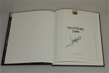 Jose Maria Olazabal Signed 1999 Masters Tournament Annual Book JSA ALOA
