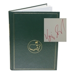 2000 Masters Tournament Annual Book - Signed By Winner Vijay Singh JSA ALOA