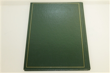 2000 Masters Tournament Annual Book - Signed By Winner Vijay Singh JSA ALOA