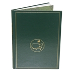 2001 Masters Tournament Annual Book - Tiger Woods Victory