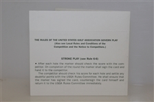 Jack Nicklaus Signed Official 2000 US Open Scorecard - Final US Open JSA ALOA