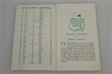 1979 Masters Tournament Spectator Guide Signed By Palmer, Nicklaus & Others JSA ALOA