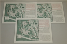 Phil Mickelson, Player & Coody Signed 2004 Masters Par 3 Pairing Sheets JSA ALOA