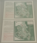 Arnold Palmer & Mike Weir Signed Masters Sunday Pairing Sheets - 2002 & 2003 JSA ALOA