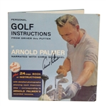 Arnold Palmer Signed Personal Golf Instruction Two Record Set with Instruction Booklet JSA ALOA