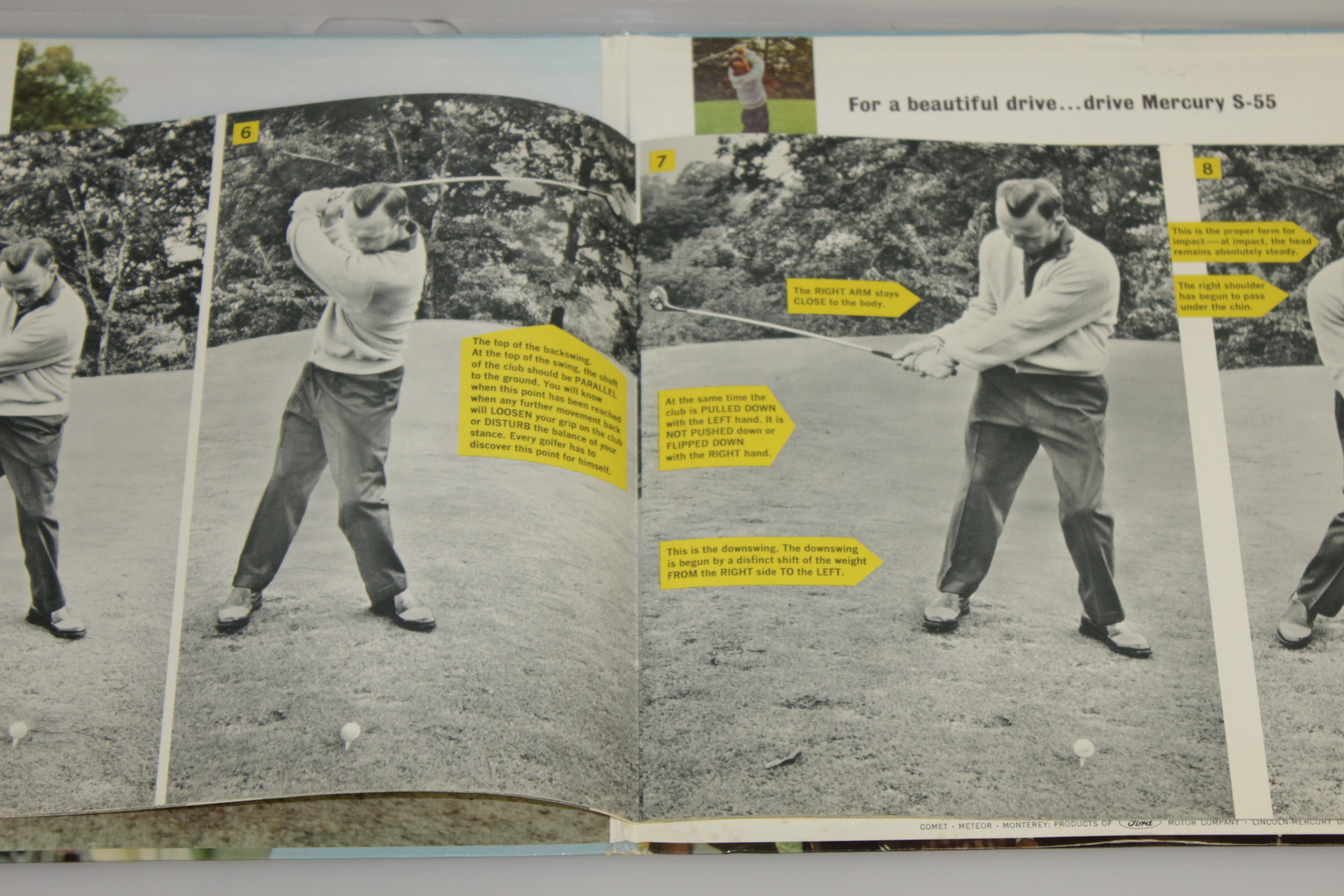 Lot detail arnold palmer signed personal golf instruction two