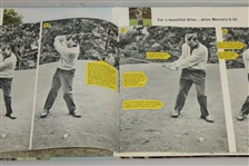 Arnold Palmer Signed 'Personal Golf Instruction' Two Record Set with Instruction Booklet JSA ALOA
