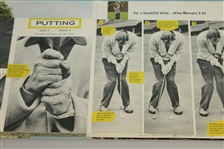 Arnold Palmer Signed 'Personal Golf Instruction' Two Record Set with Instruction Booklet JSA ALOA
