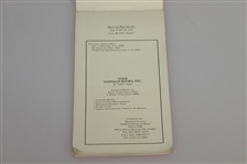 2005 PGA Championship at Baltusrol Yardage Book w/ Used Greens Sheet - Mickelson Win