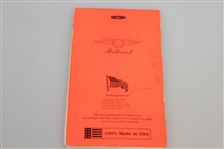 2005 PGA Championship at Baltusrol Yardage Book w/ Used Greens Sheet - Mickelson Win