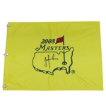 Trevor Immelman Signed 2008 Masters Embroidered Flag JSA ALOA